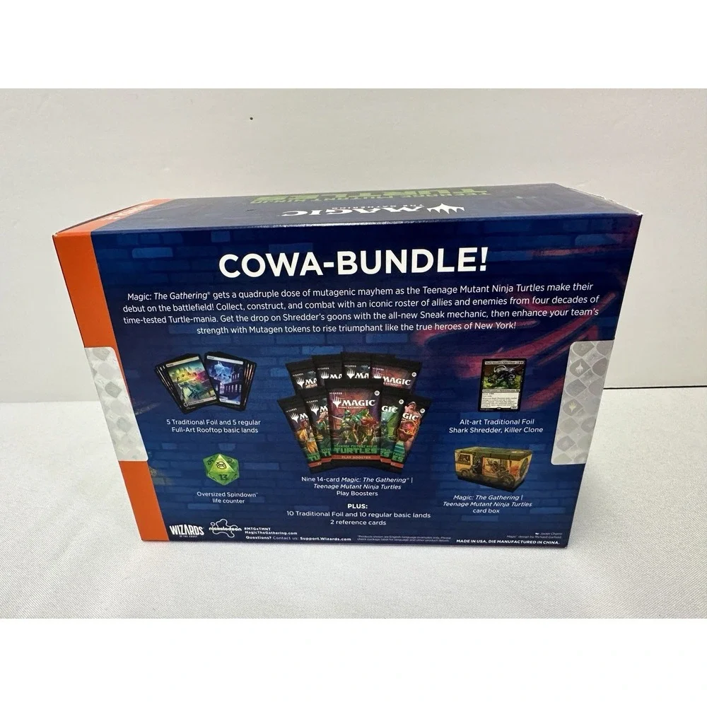 Teenage Mutant Ninja Turtles Magic The Gathering Bundle - NEW/FACTORY SEALED